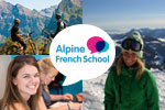 在法国阿尔卑斯法语学校学习