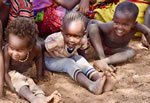 肯尼亚北部的儿童