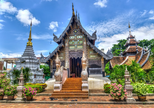 泰国清迈的寺庙