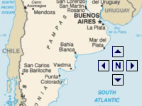 阿根廷地图