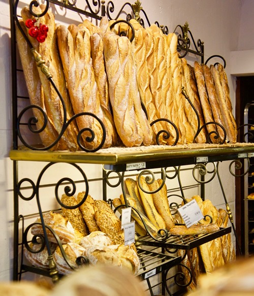 巴黎的典型boulangerie