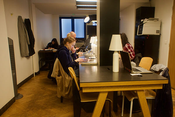 Working space for digital nomads at Craft.“width=