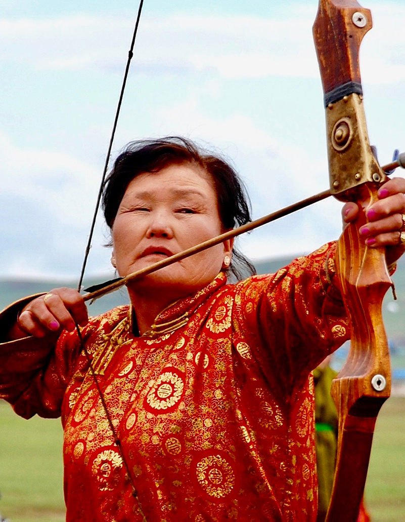 阿切尔蒙古女人