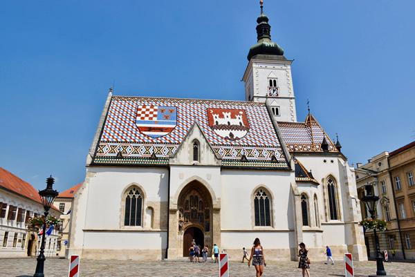 萨格勒布的圣马克教堂