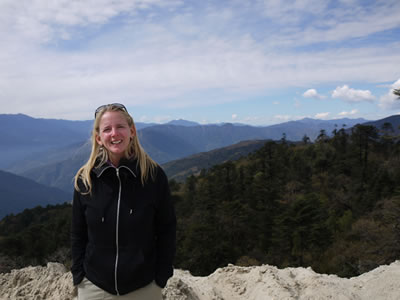贝丝·惠特曼在喜马拉雅山