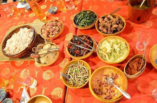 不丹的食物传播