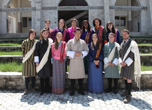 不丹第五任国王的学生