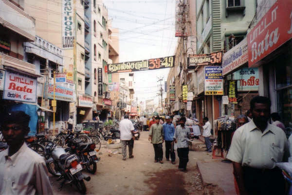 印度街景