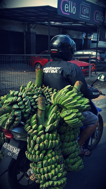 香蕉踏板车