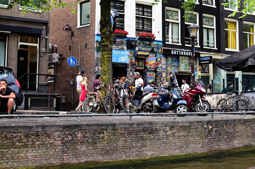阿姆斯特丹的一条街