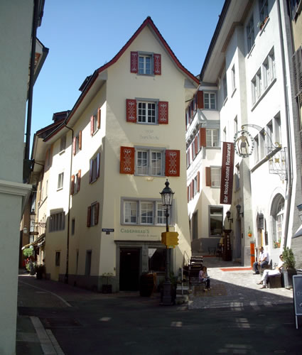 瑞士巴登古城。