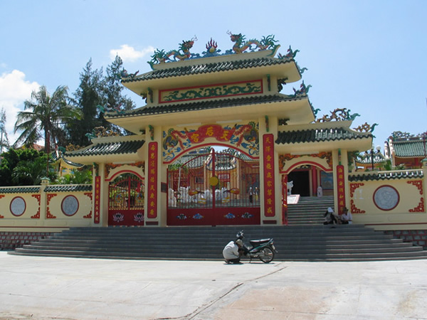 越南潘·蒂特（Phan Thiet）以外的寺庙