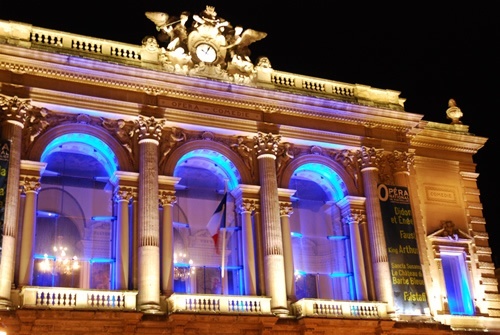 蒙彼利埃的歌剧院