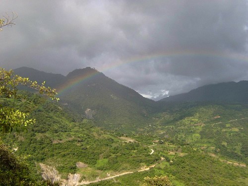 危地马拉的彩虹景观