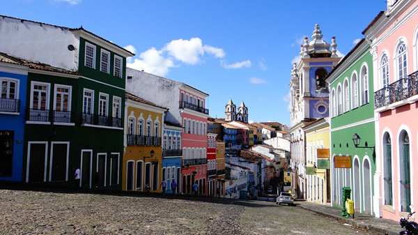 巴西萨尔瓦多是巴西学习葡萄牙语的一个美丽小镇