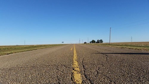美国公路和黄线