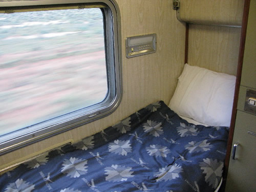 享受舒适的澳大利亚火车卧铺