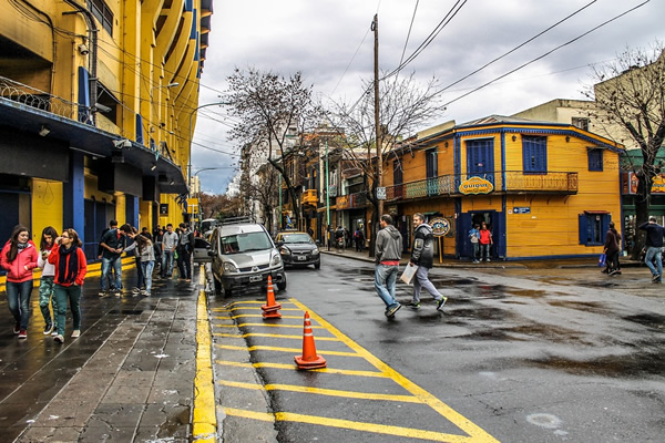 布宜诺斯艾利斯的一条街