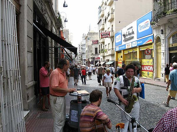 布宜诺斯艾利斯的街景