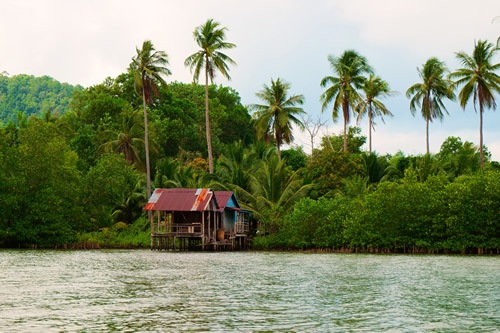 柬埔寨湄公河沿岸