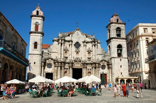 旧哈瓦那恢复的大教堂