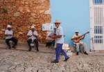 古巴街头艺人