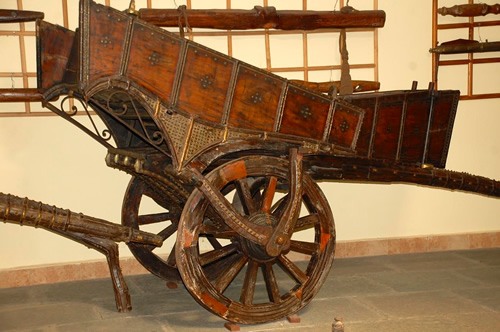 奇特拉博物馆的一辆旧马车