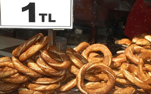 伊斯坦布尔市场Simit