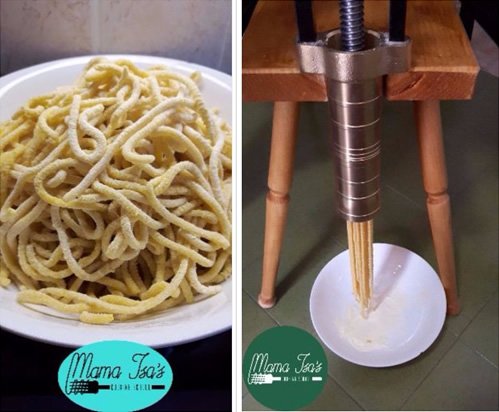 伊萨妈妈在意大利的威尼托提供制作比古力意大利面的烹饪课程