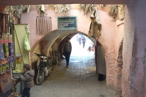 摩洛哥马拉喀什街