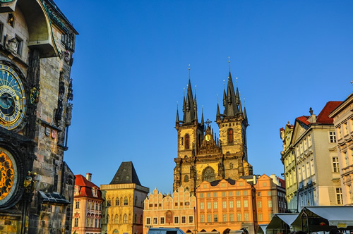 布拉格大教堂和建筑