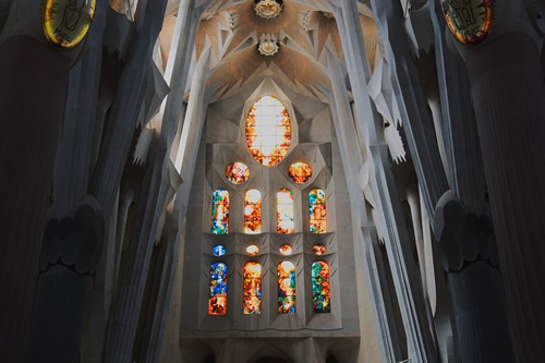La Sagrada Familia的中殿