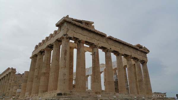 希腊雅典卫城的一座庙宇