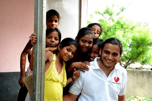 印度儿童志愿者