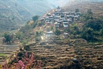女性在不丹之旅