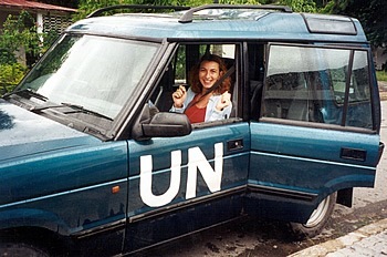 Zorana Maltar在联合国驻东帝汶工作