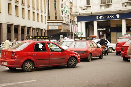 摩洛哥城镇的出租车可能很昂贵
