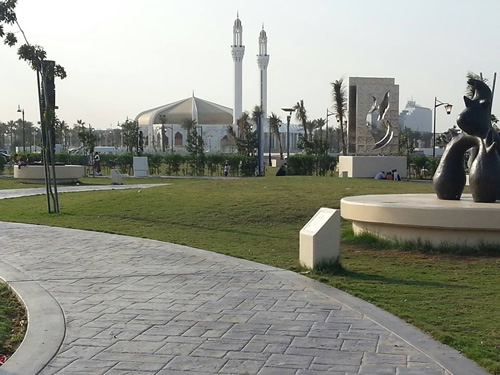 位于吉达的沙特阿拉伯艺术公园