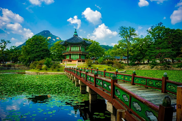 韩国的Gyeongbokgung Palace