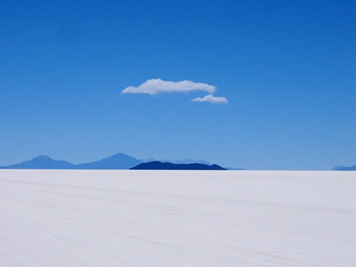 玻利维亚的盐场盐场