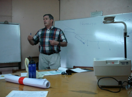 Sal Arnaldo在尼加拉瓜做志愿者