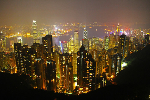峰顶的香港