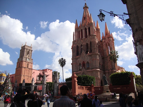 墨西哥圣米格尔德阿连德大教堂