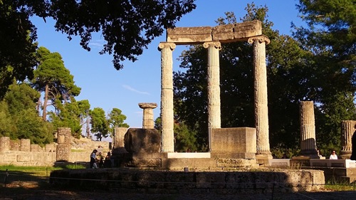 奥林匹亚的一座寺庙