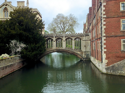 英国剑桥的一座桥