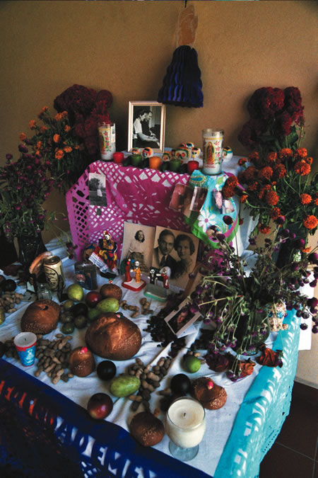 墨西哥瓦哈卡的祭坛:尊重传统