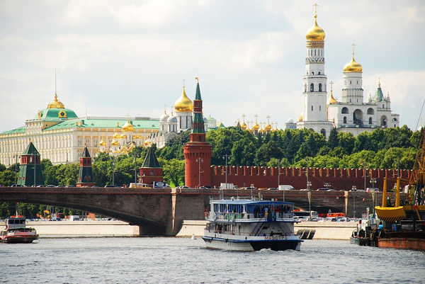 莫斯科，俄罗斯从河