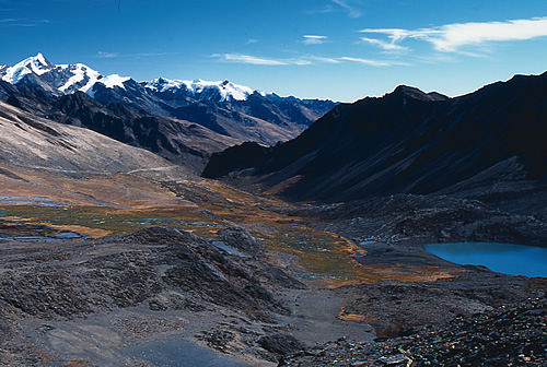 从玻利维亚的Sunchulli Pass浏览。