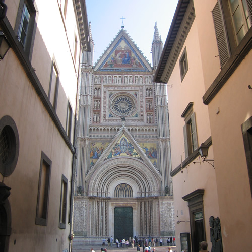 意大利奥维多的大教堂