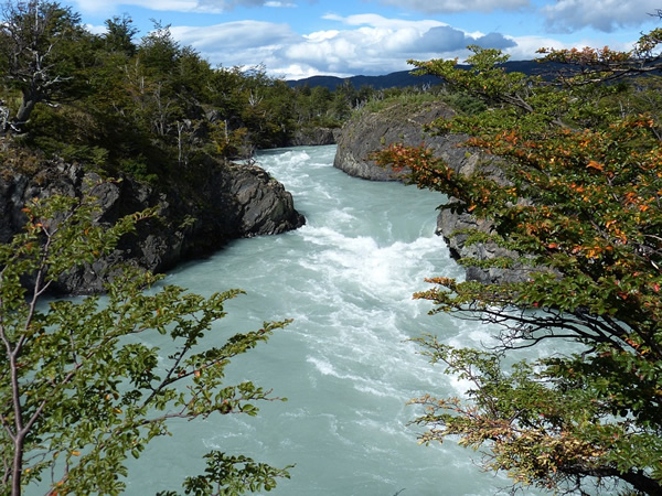 智利巴塔哥尼亚的一条河